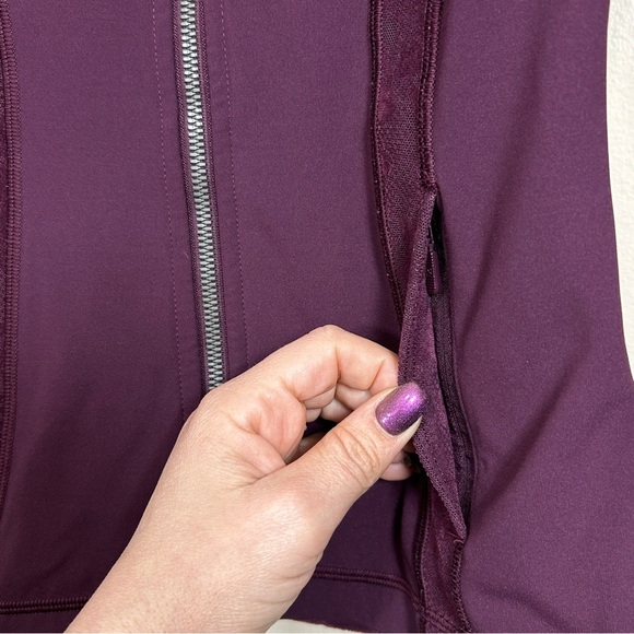 Mint🌟Lululemon Define Jacket Flocked Size 4 Dark Adobe Flattering Fit - Picture 7 of 10